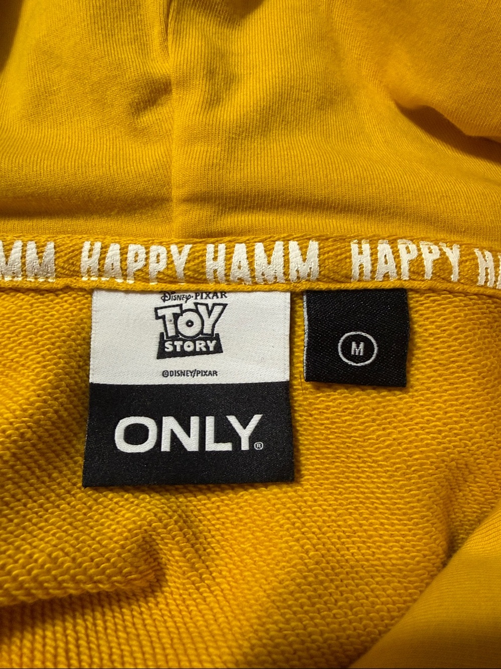 Disney Pixar Toy Story ONLY Peeking Hamm Hoodie Sweatshirt Size: M - Picture 5 of 9